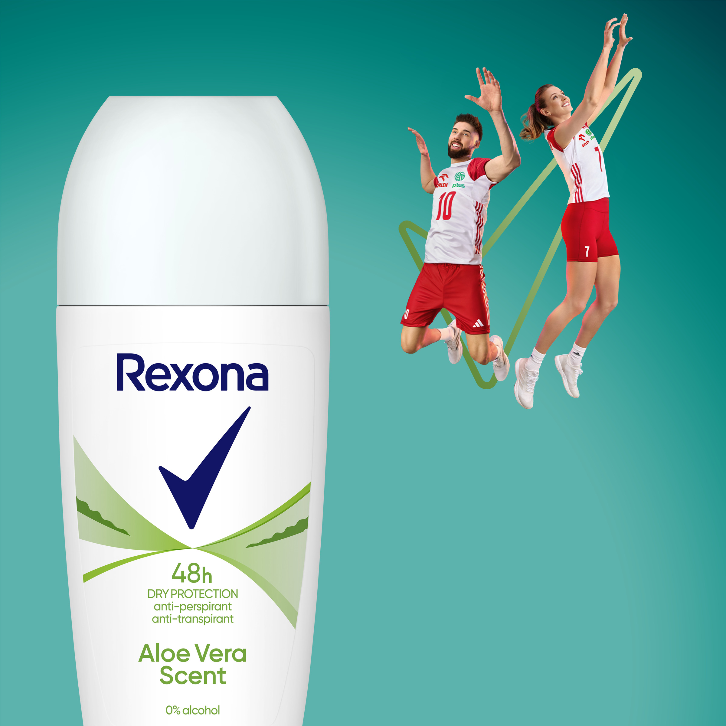 Rexona Aloe Vera antyperspirant roll-on 50 ml