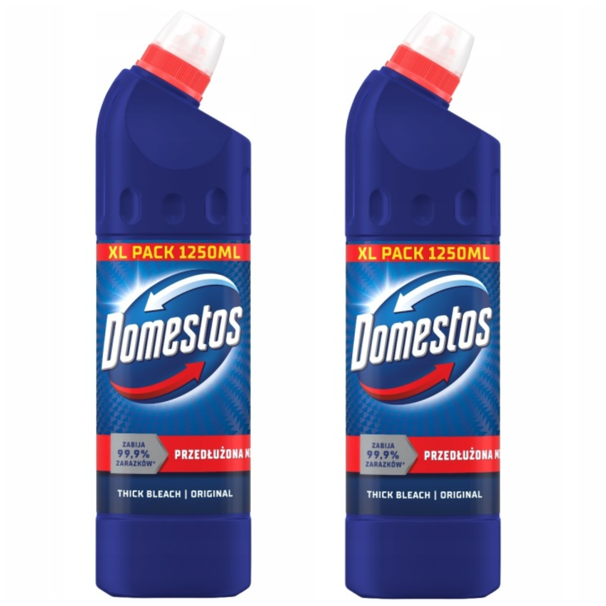 Domestos Thick Bleach Original 1250 ml x2