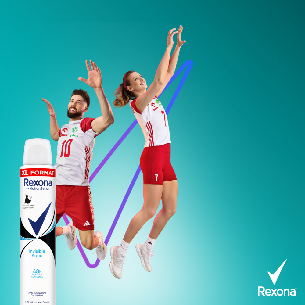 Rexona Motion Sense Invisible Aqua antyperspirant w aerozolu 200 ml