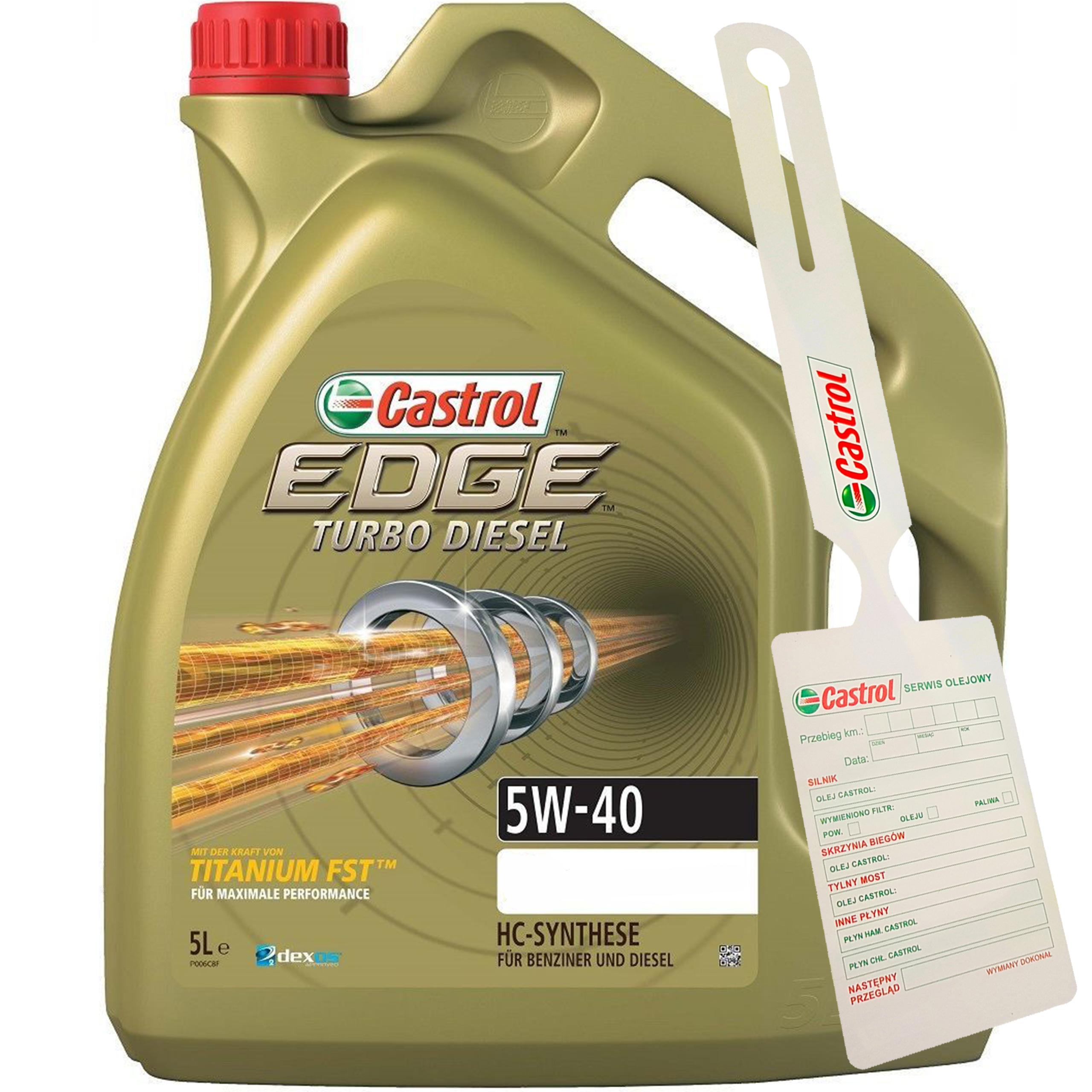 Castrol Edge 5W-40 PC 5L | 077142 | +zaweszka[zestaw]