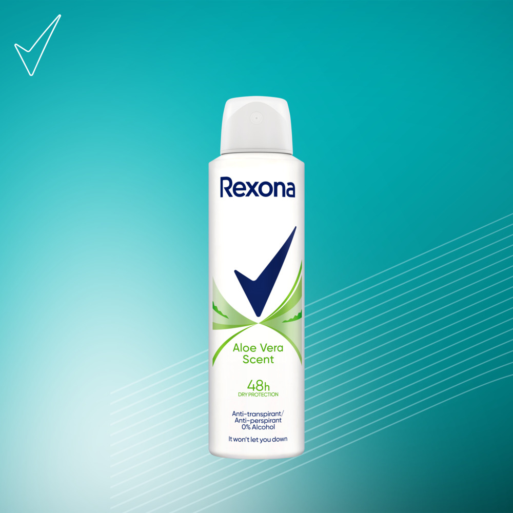 Rexona Aloe Vera antyperspirant damski w sprayu 150 ml