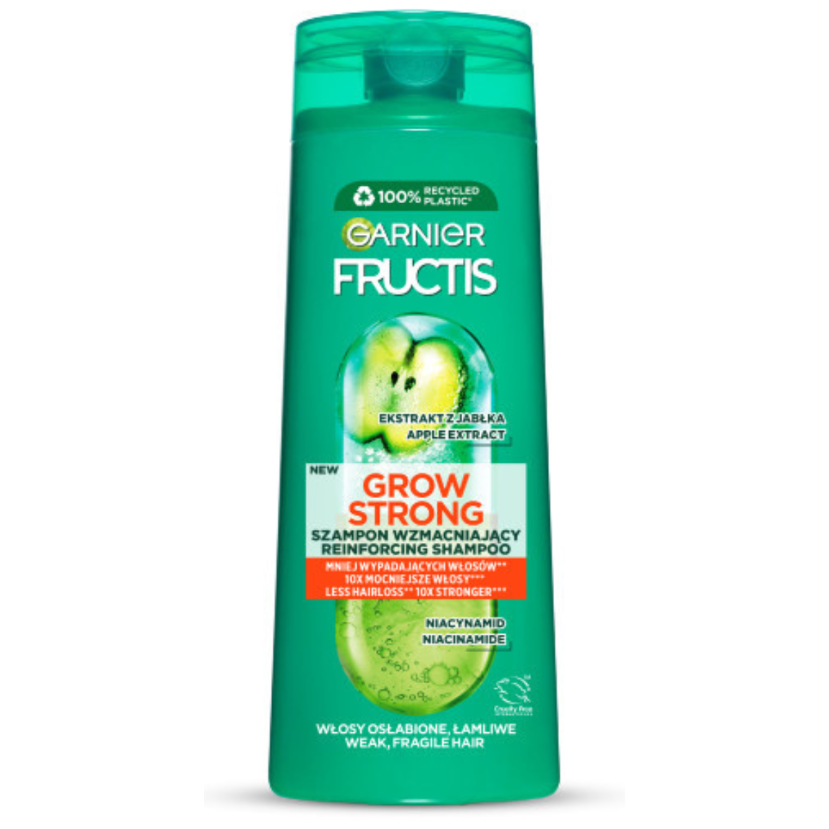Garnier Fructis Grow Strong Zestaw Szampon + Odżywka + Krem 10w1 do Włosów