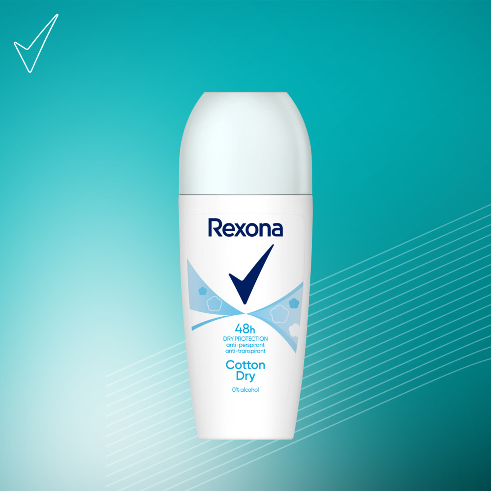 Rexona Cotton Dry antyperspirant w kulce 50 ml