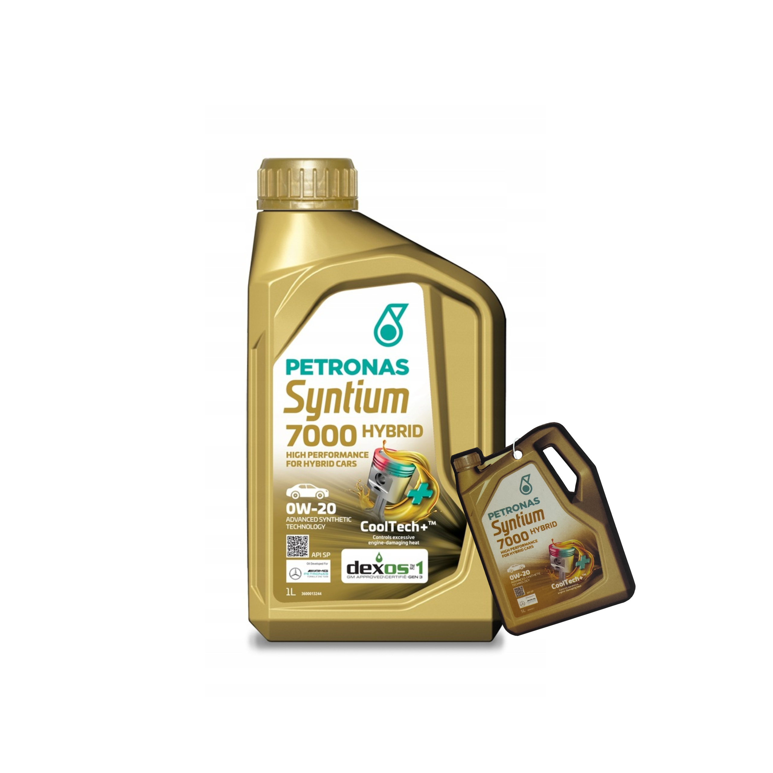 Olej Silnikowy PETRONAS Syntium 7000 HYBRID 0W-20 1L + Zawieszka GRATIS