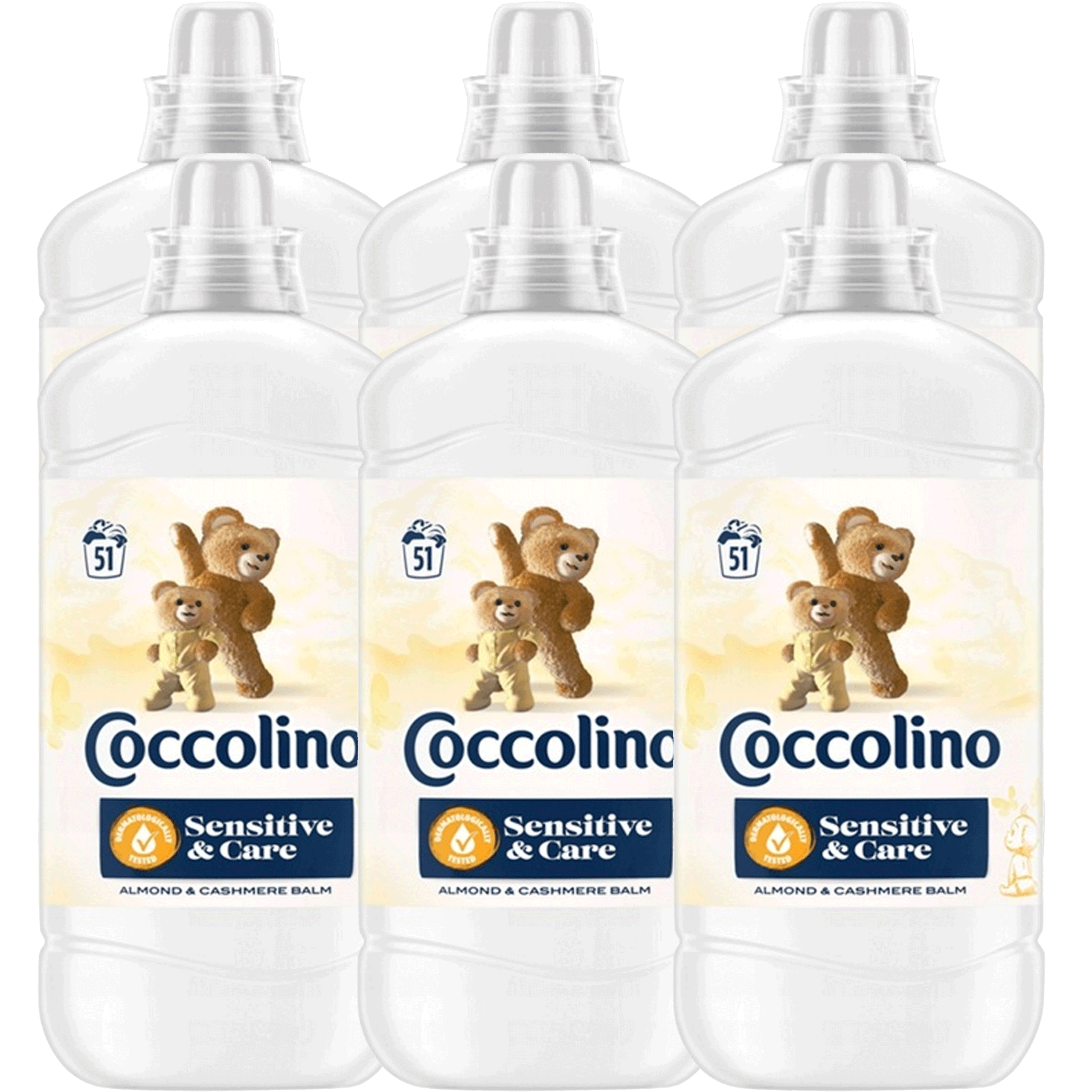 Coccolino SuperSens Almond 1,275l x6
