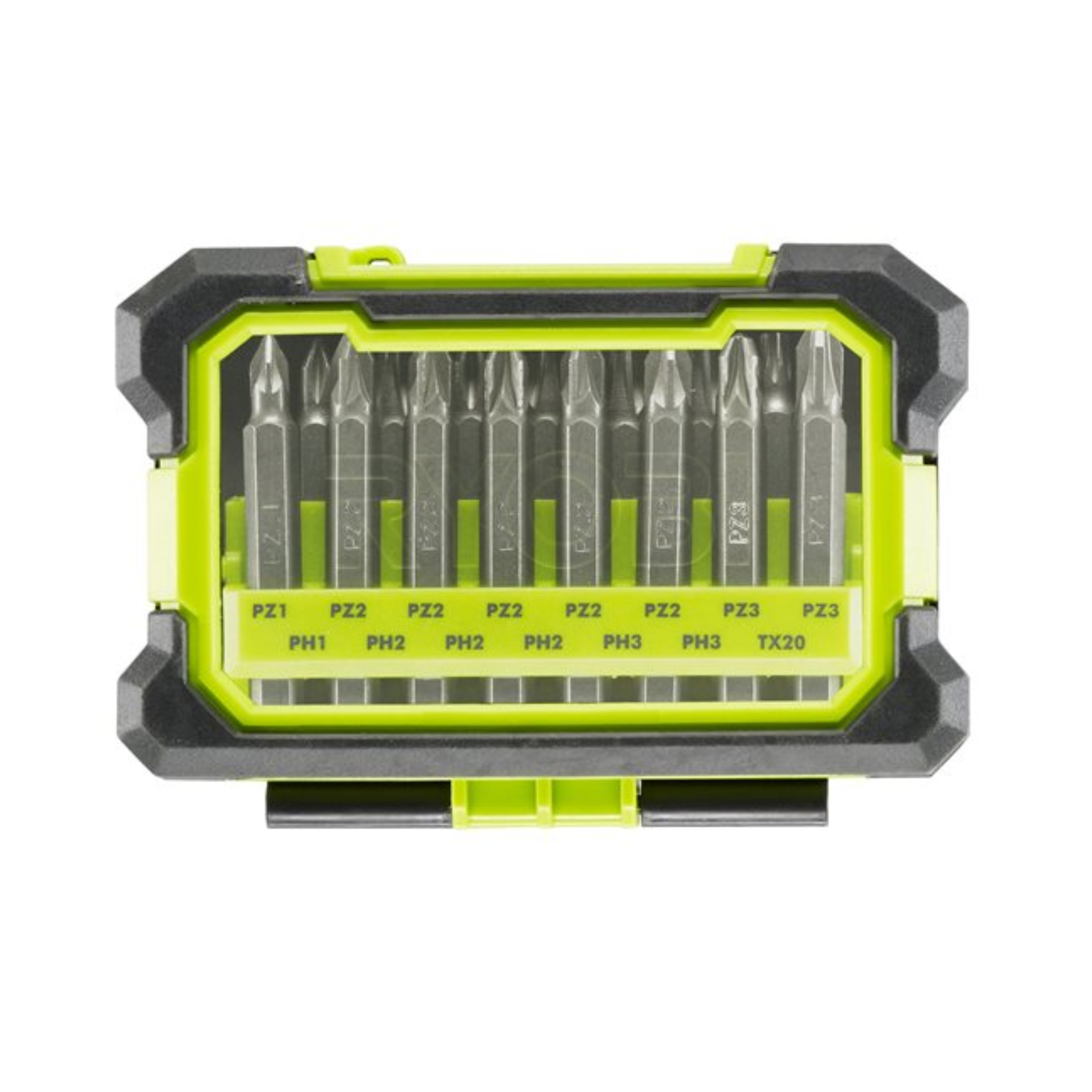 RYOBI Zestaw Końcówek Wkrętarskich Bitów 50 mm 15 szt. Kaseta RAK15MSD