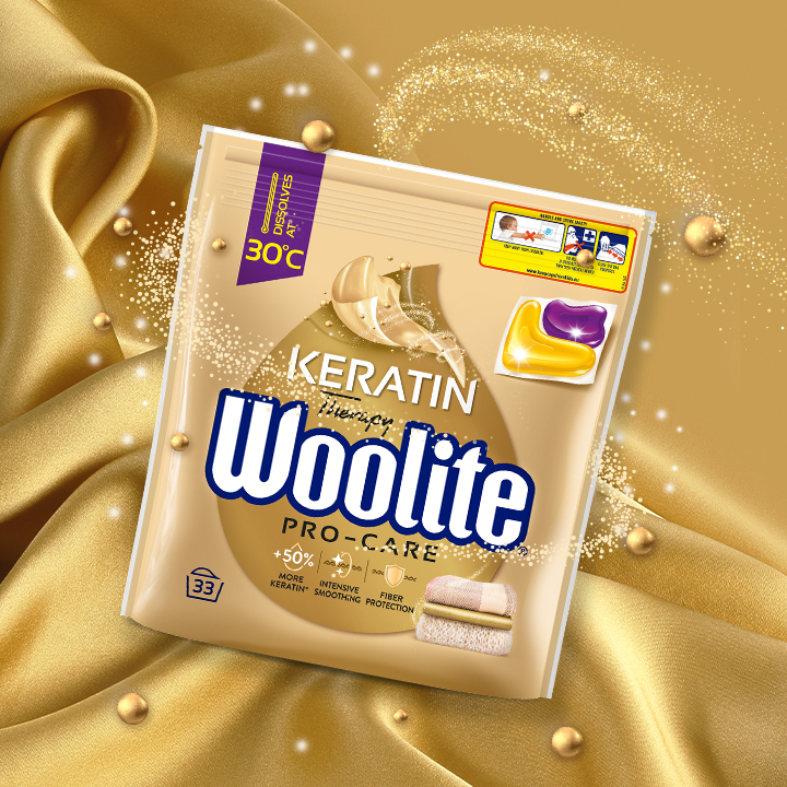 094169 Woolite Żel Kaps Care 33 szt Wo8[zestaw]