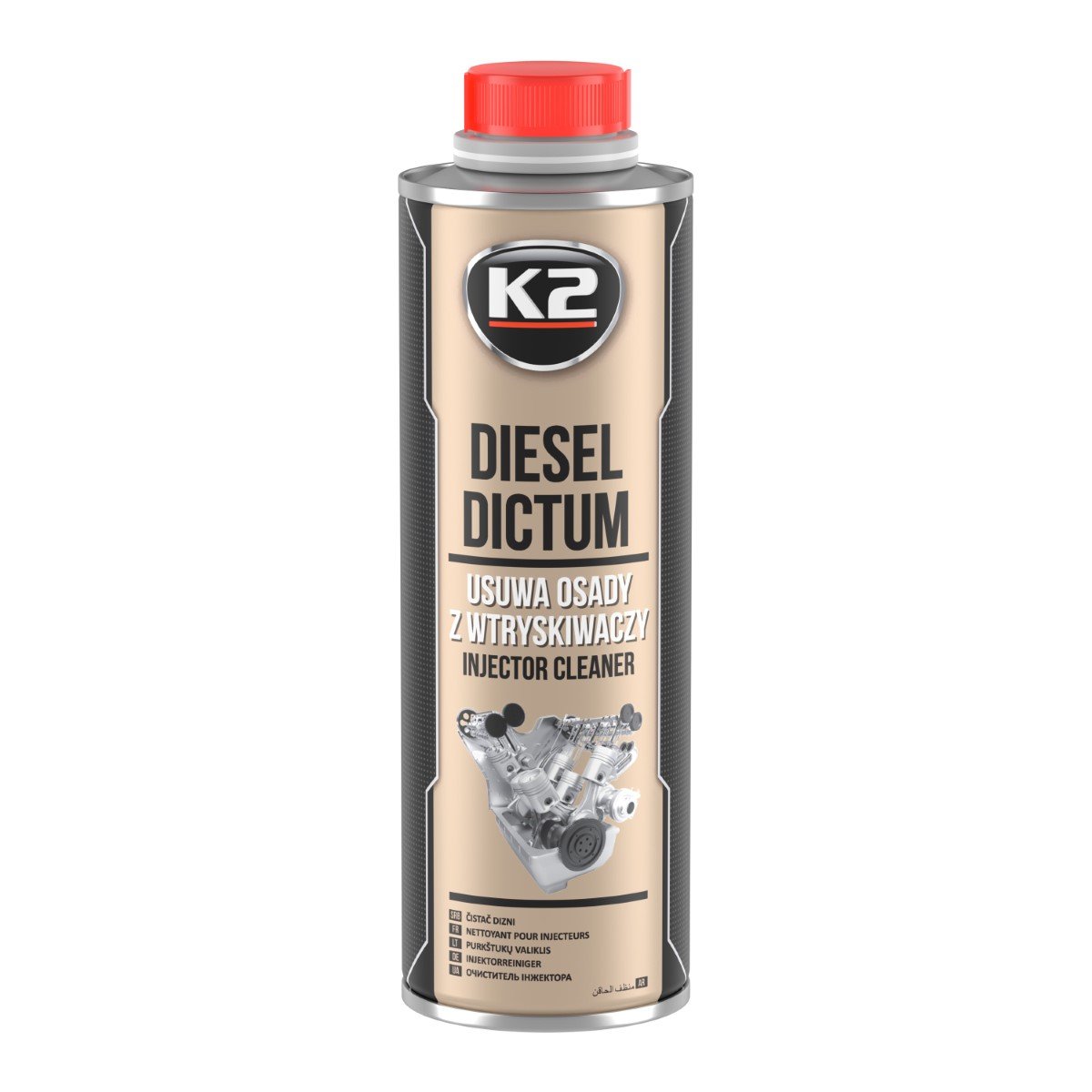 K2 Diesel Dictum W325 500 ml Czyszczenie Wtrysków 35_K2