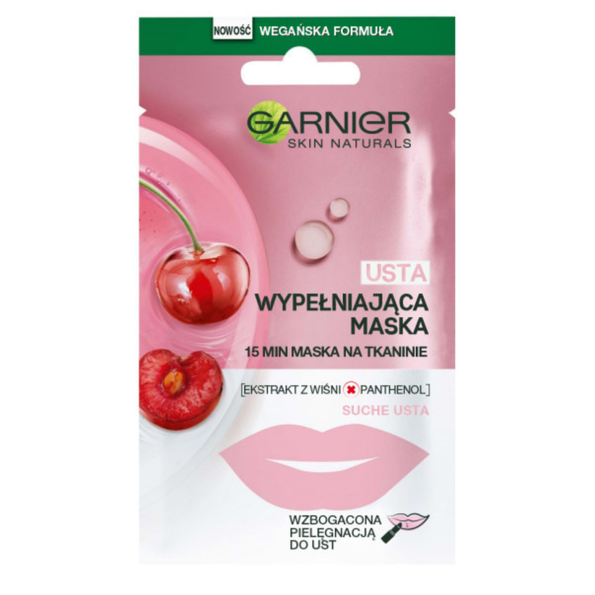 Garnier Maseczki Hyaluronic Aloe +CryoJelly +Płatki Pod Oczy +Maska do Ust