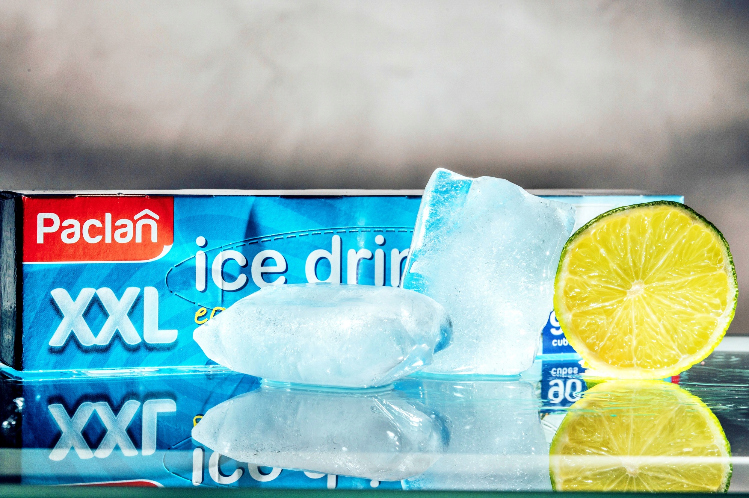 Paclan woreczki do lodu samozamykające XXL 90 kostek 10 szt.