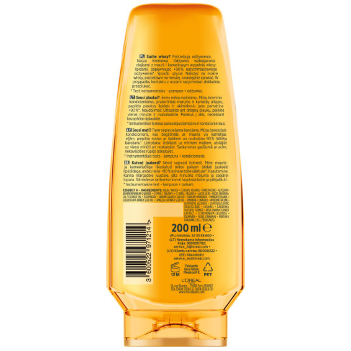 L’Oréal Elseve Color Vive Odżywka Ochronna Do Włosów Farbowanych 200ml