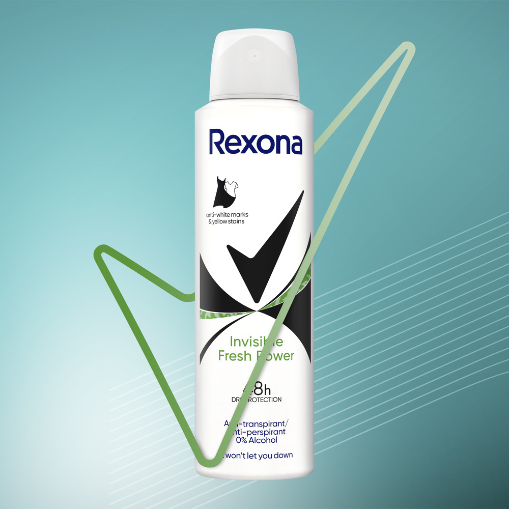 Rexona Invisible Fresh Power antyperspirant w sprayu dla kobiet 150 ml