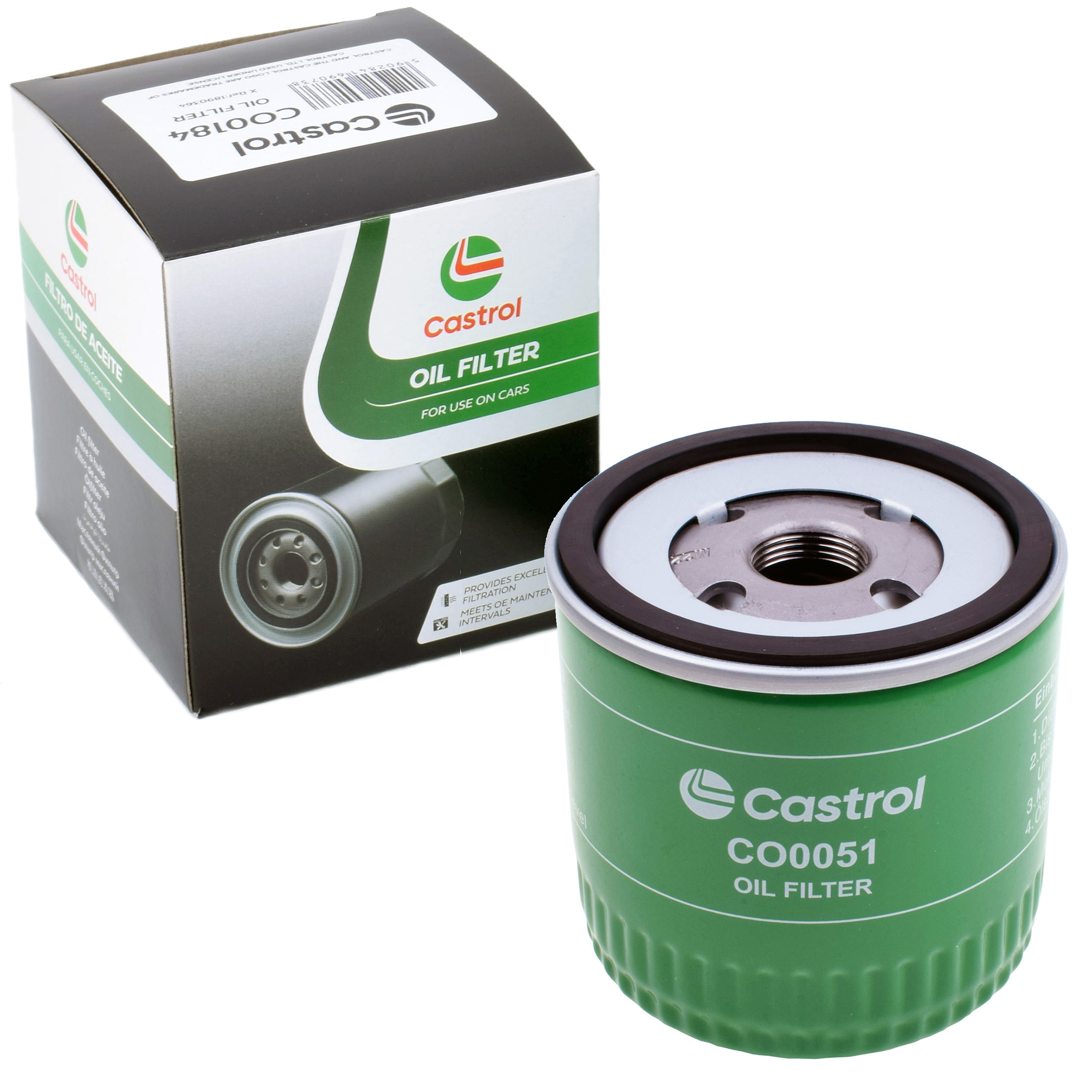 Castrol Filters Filtr Oleju CO0051 + Zawieszka Zapachowa gratis