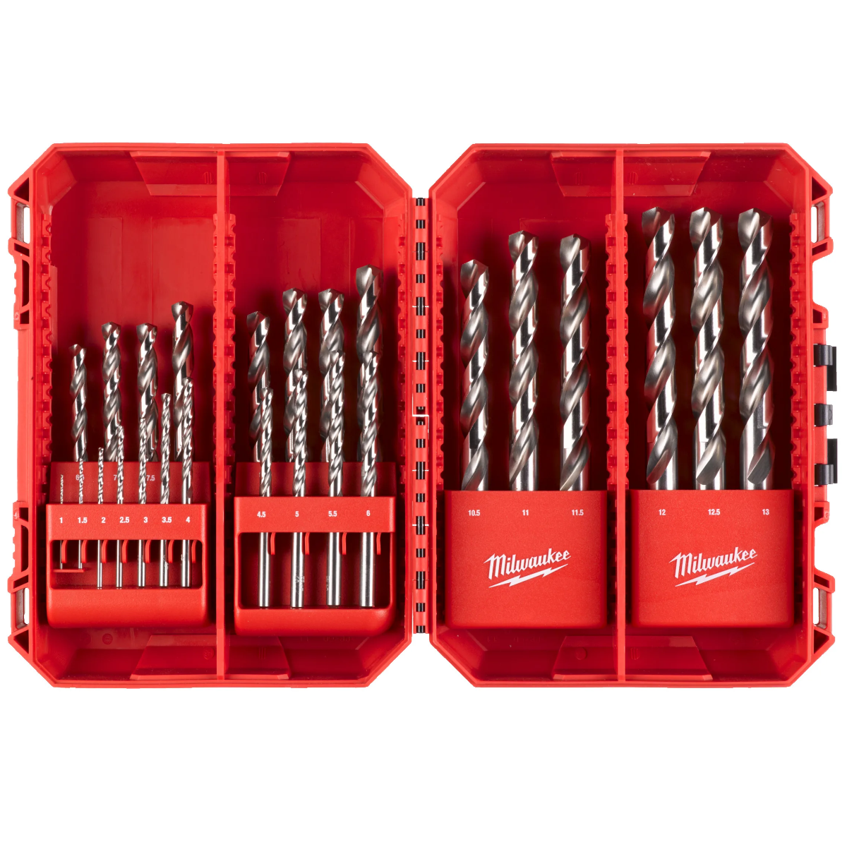 Milwaukee Thunderweb zestaw wierteł do metalu HSS-G DIN338 1-13 mm 25 szt.