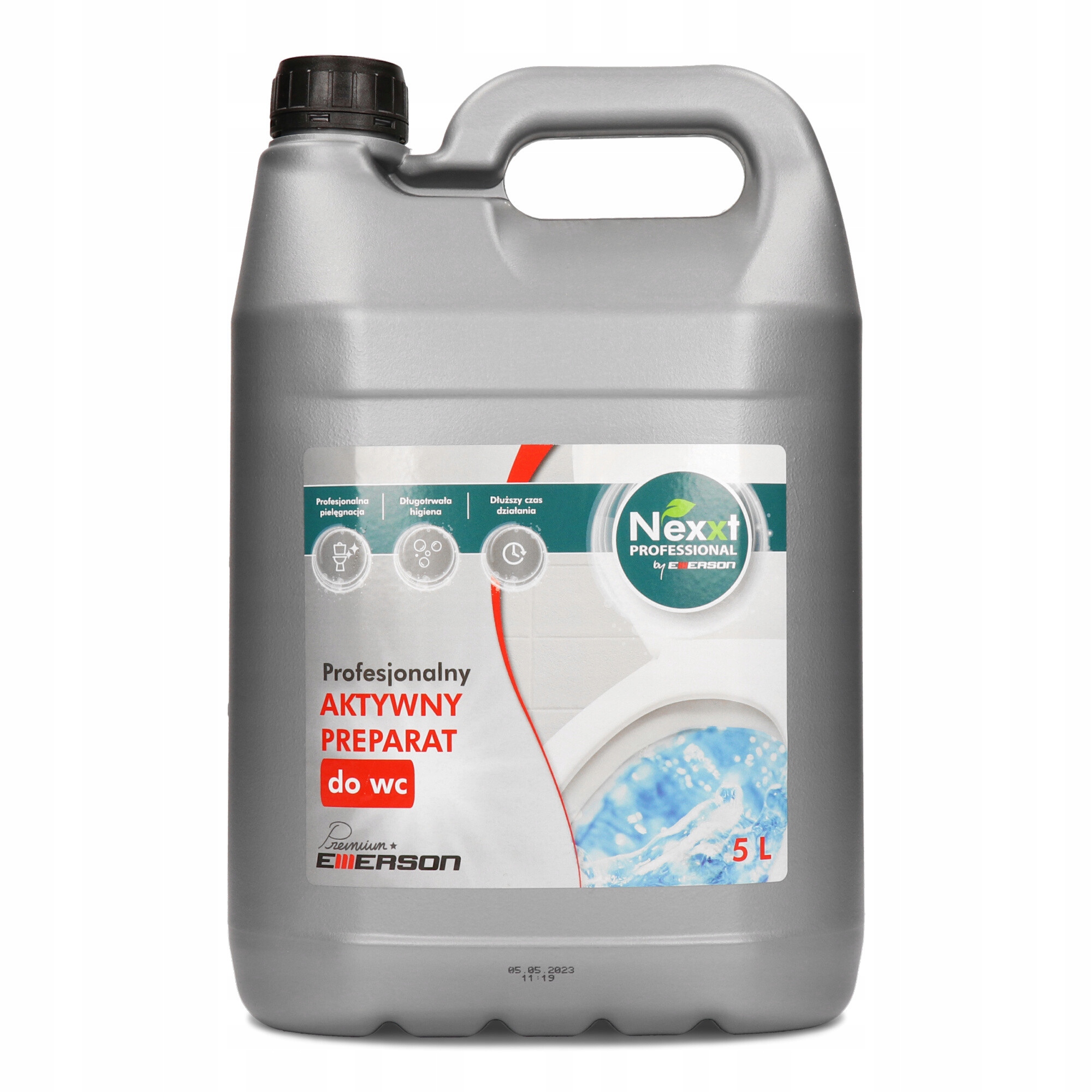2 x Płyn do WC Preparat NEXXT 5L Profesjonalny Zapas