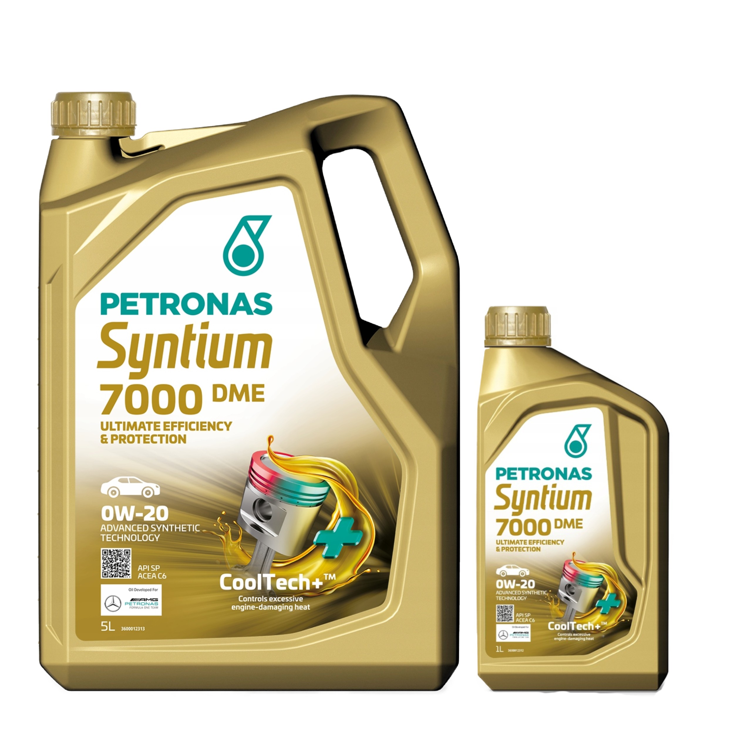 PETRONAS SYNTIUM 7000DME 0W-20 SP 5L + PETRONAS SYNTIUM 7000DME 0W-20 SP 1L
