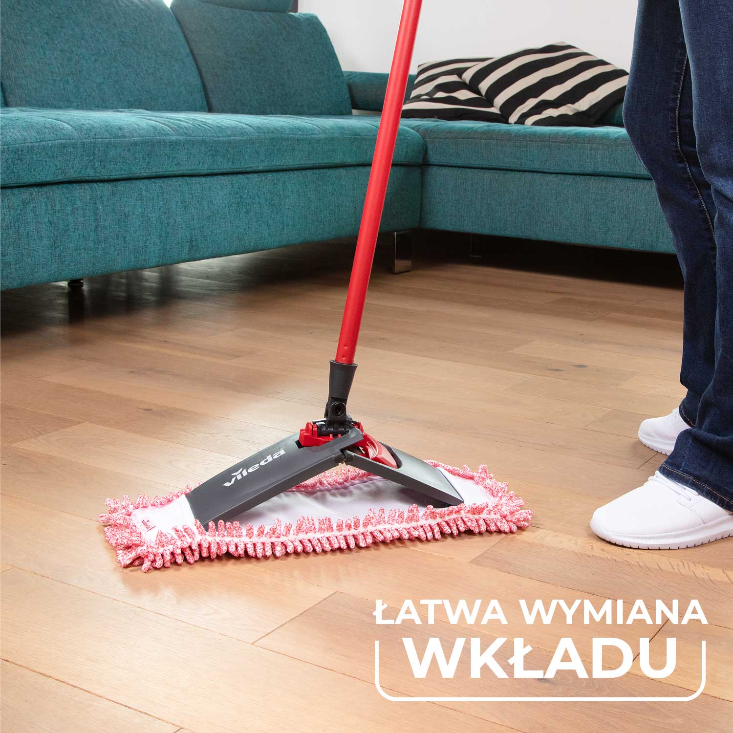 143616 Vileda Wkład do Mopa Chenille x2[zestaw]