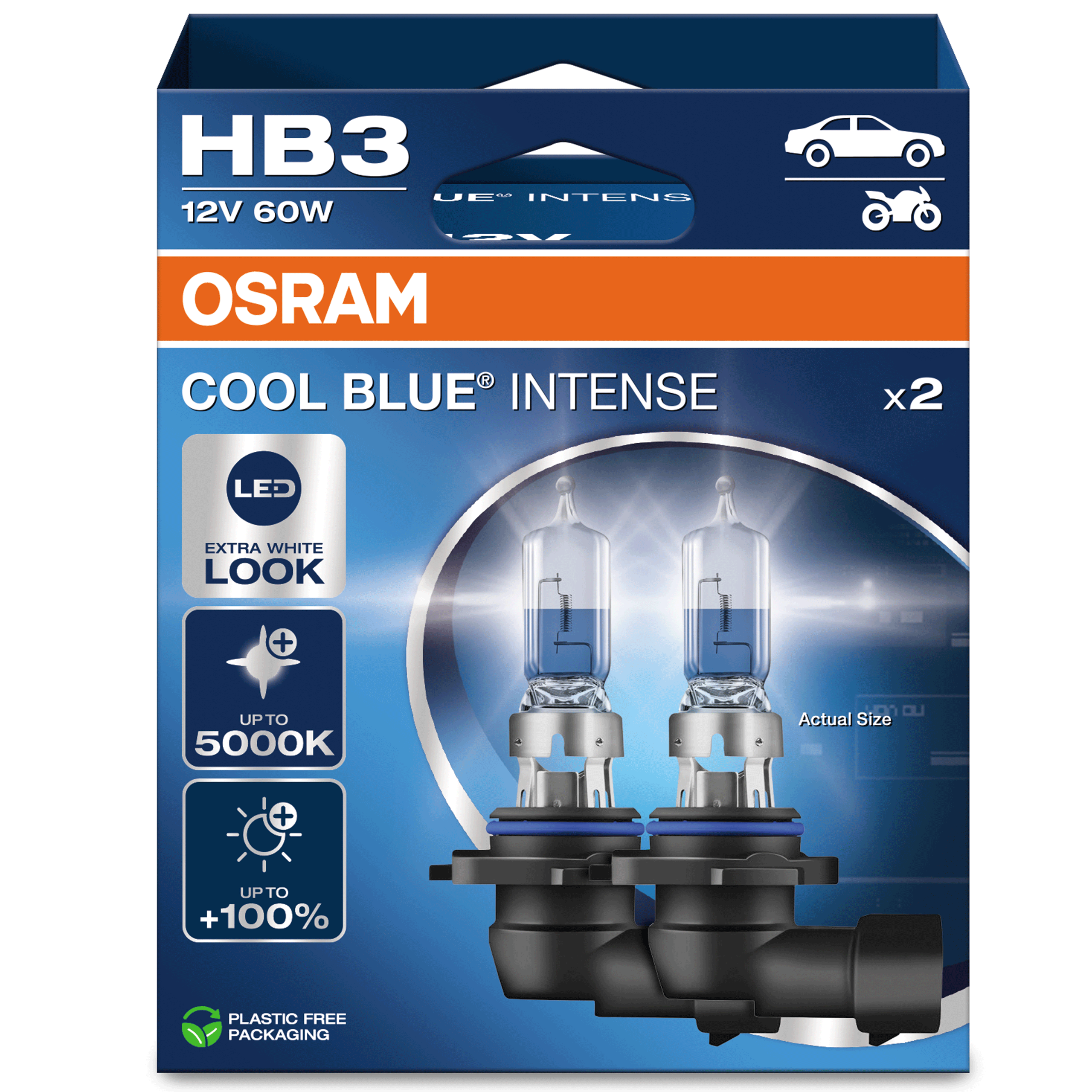 Osram Cool Blue Intense NextGen HB3 EPACK