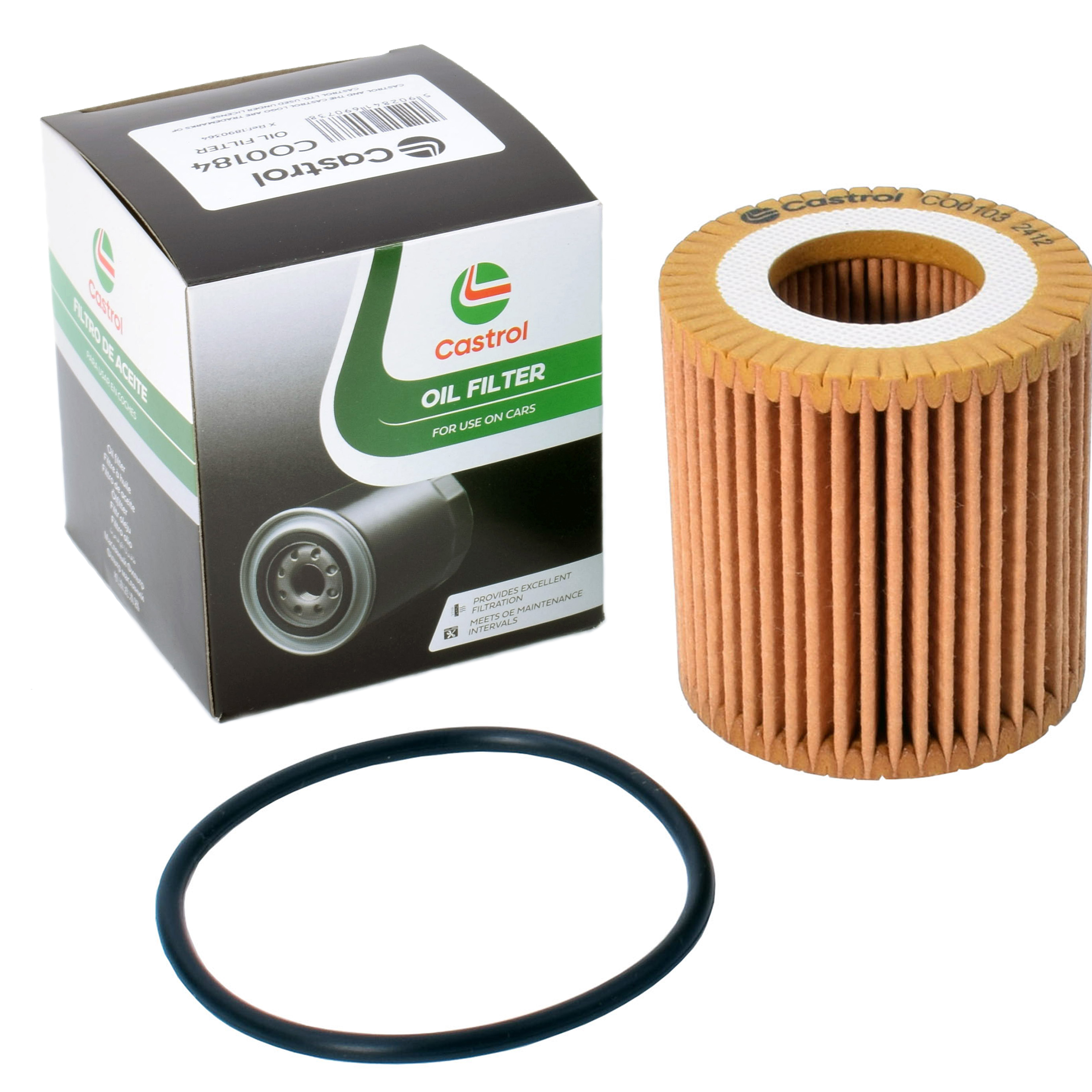 Castrol Filters Filtr Oleju CO0103 + Zawieszka Zapachowa gratis