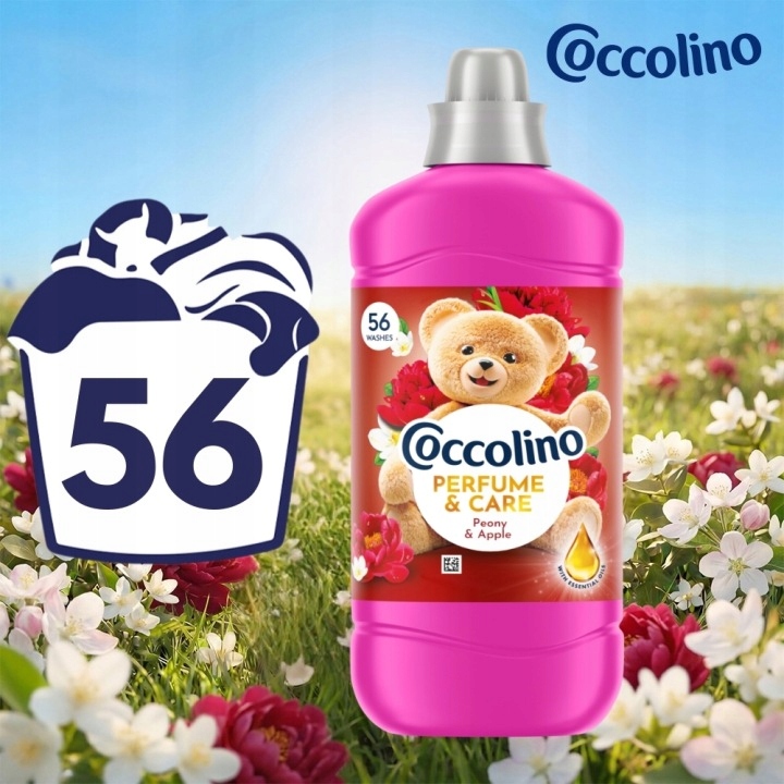 Coccolino Perfume & Care Peony & Apple 1288ml +Coccolino Perfume & Care Waterlily & Grapefruit 1288ml