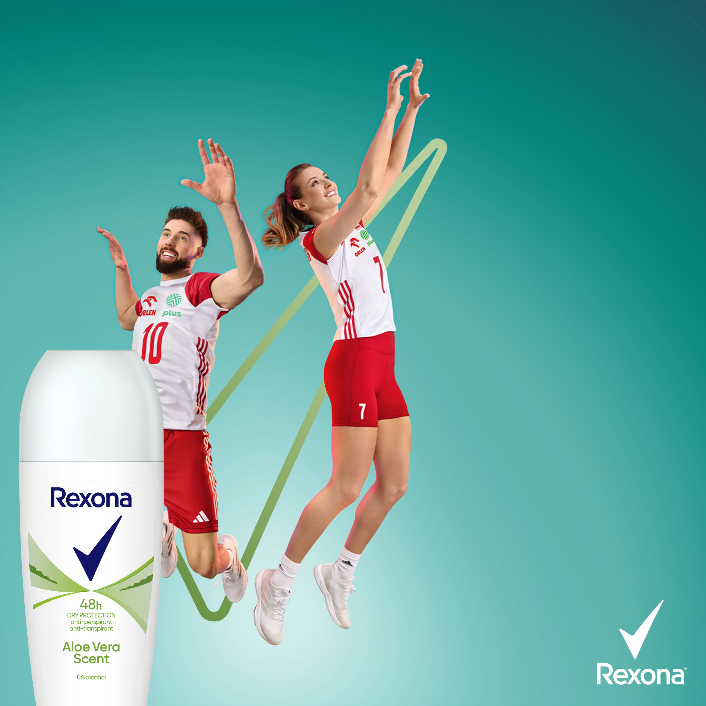 Rexona Aloe Vera antyperspirant roll-on 50 ml