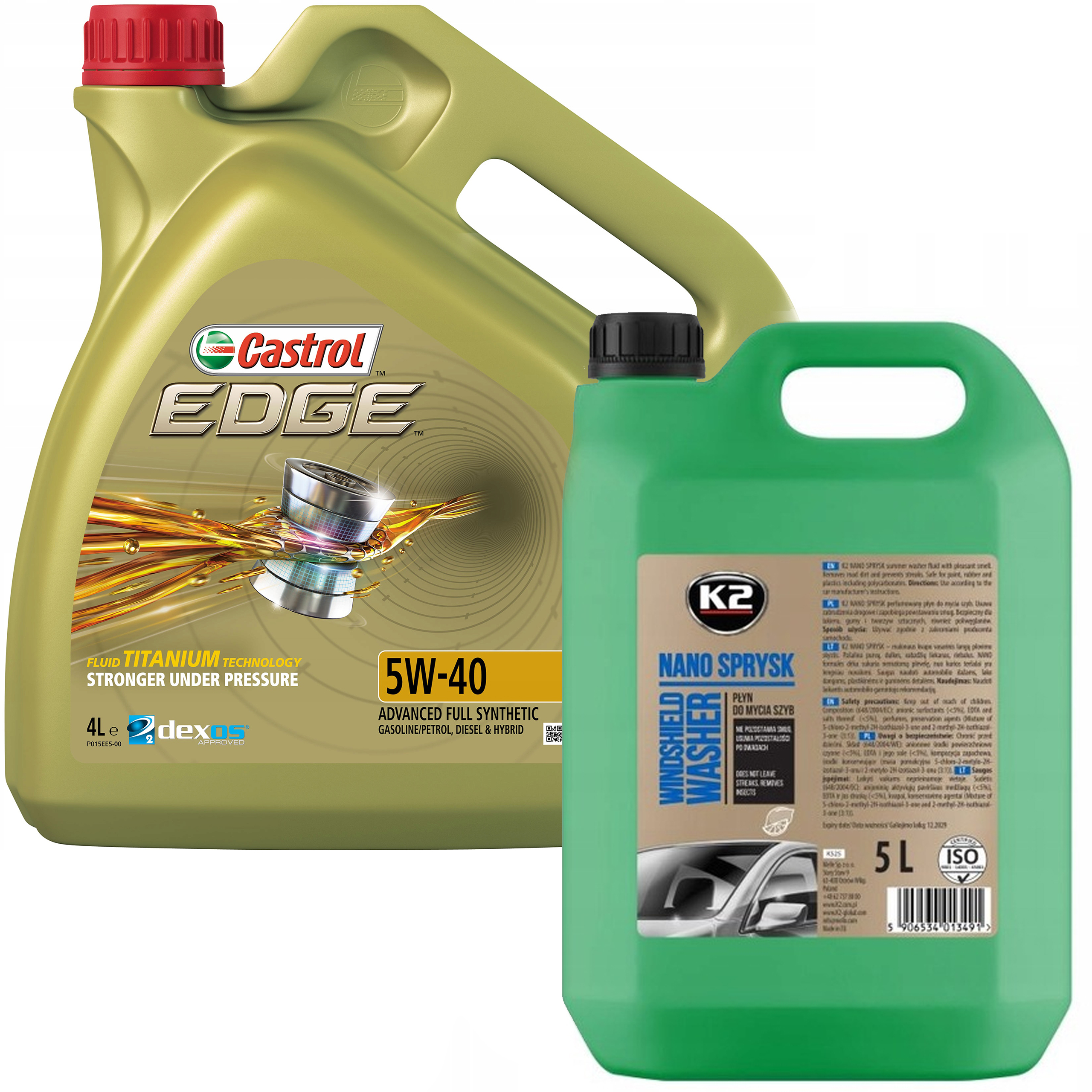 Castrol Edge 5W-40 PC 4L 077319 + K2 K525