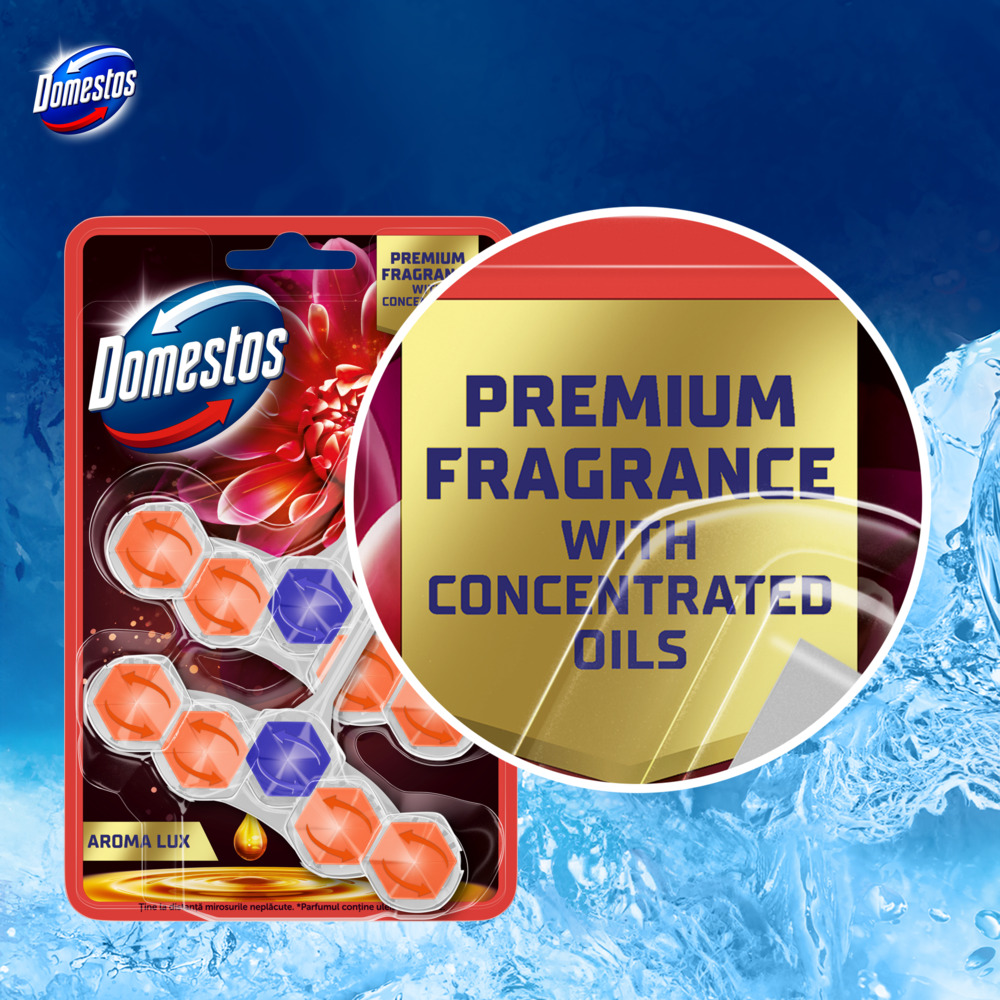 Domestos Kostka Aroma Dahlia 2x50g