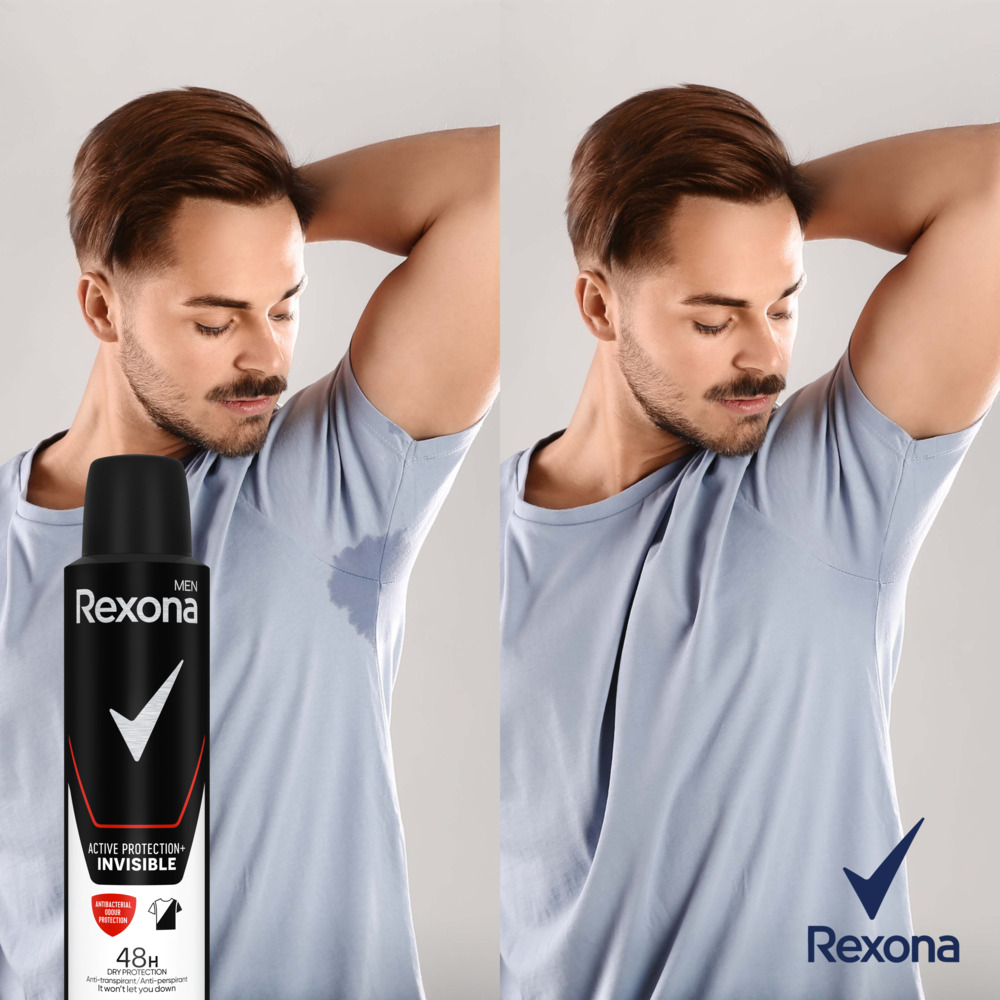 Rexona Men Active Protection+ Invisible antyperspirant w aerozolu 150 ml