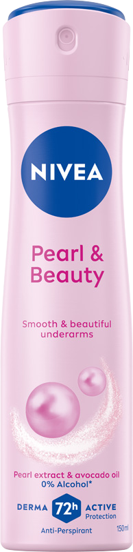 NIVEA PEARL & BEAUTY ANTYPERSPIRANT SPRAY 150 ML