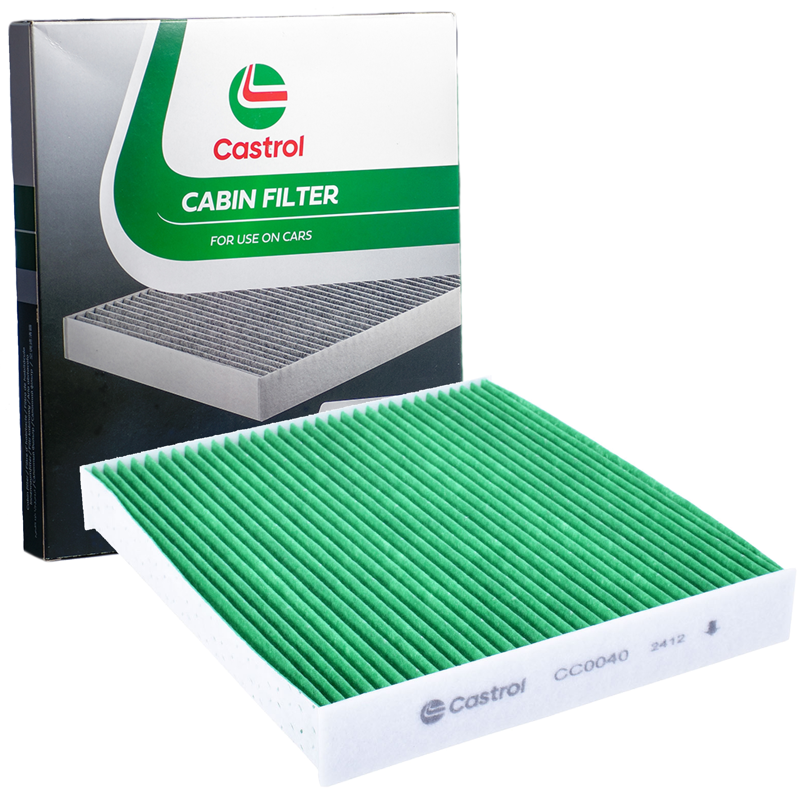 Castrol Filtr Kabinowy wentylacja przestrzeni pasażerskiej CC0040 BASIC+