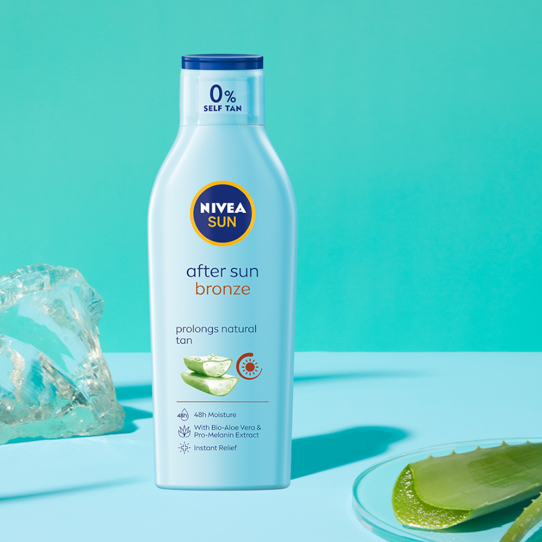 NIVEA SUN Intense Bronze Karotenowy balsam SPF6+ Bronze Balsam po opalaniu