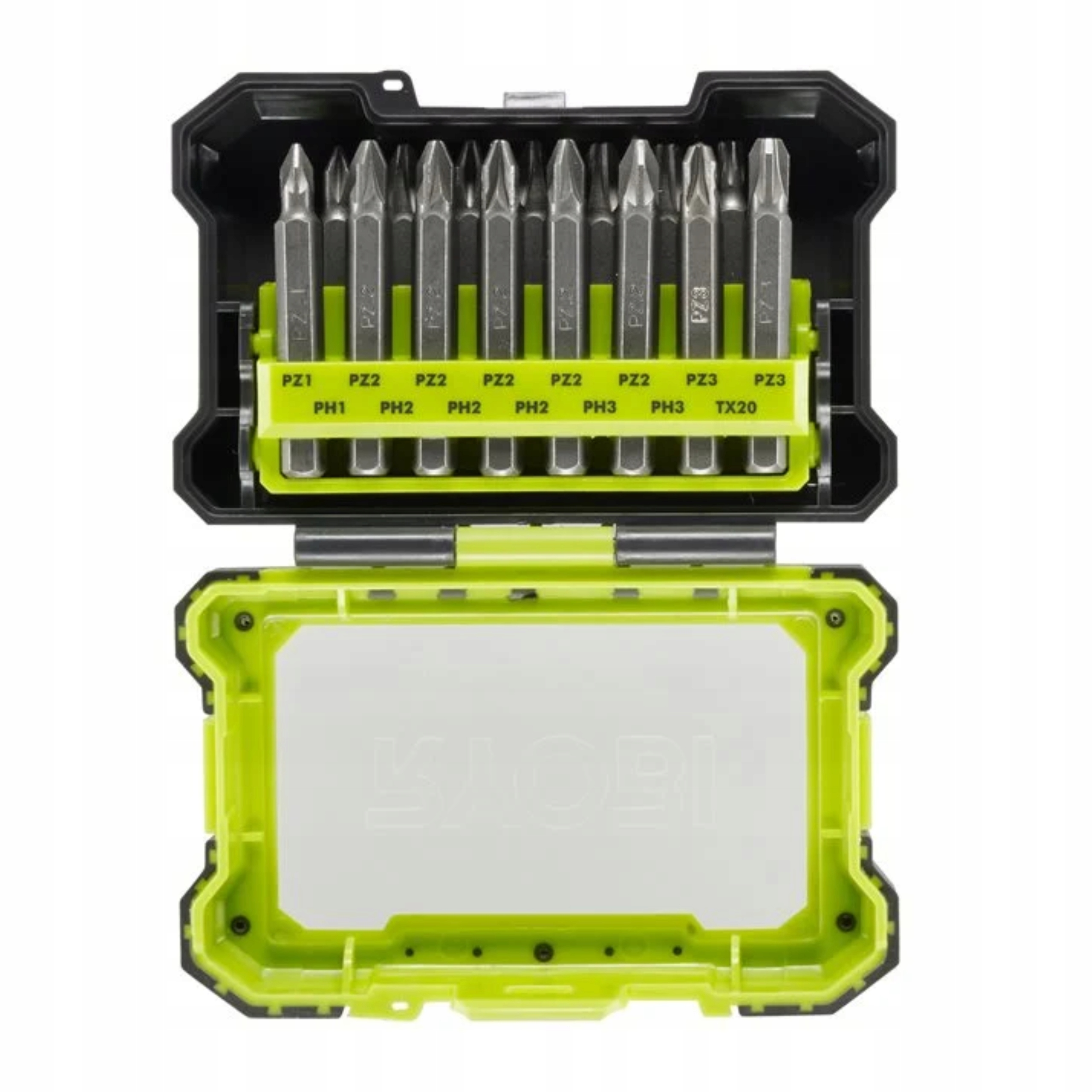 RYOBI Wiertarko-Wkrętarka R18DD5-0 + Zestaw końcówek wkrętarskich 15×50 mm
