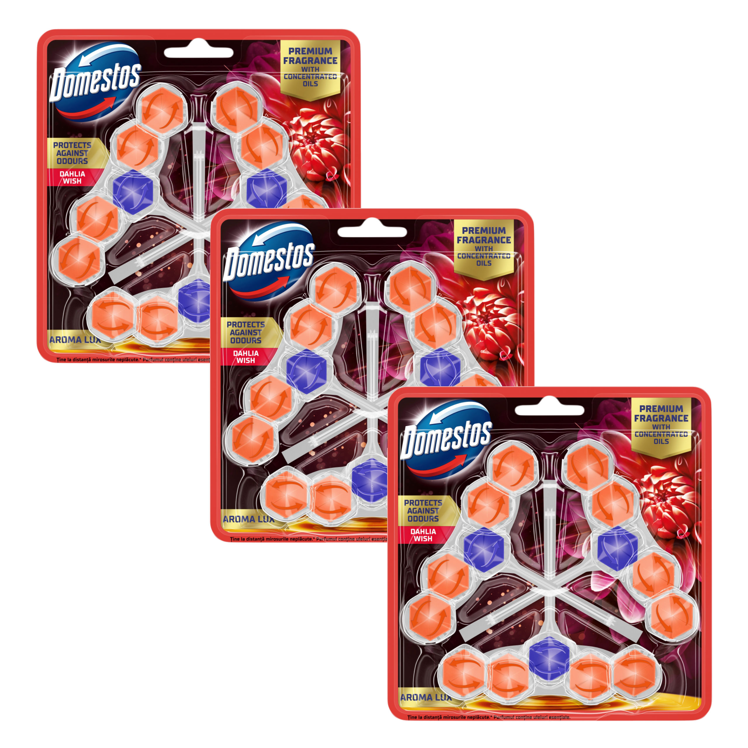 903846 Domestos Kostka Aroma Dahlia 9x50g