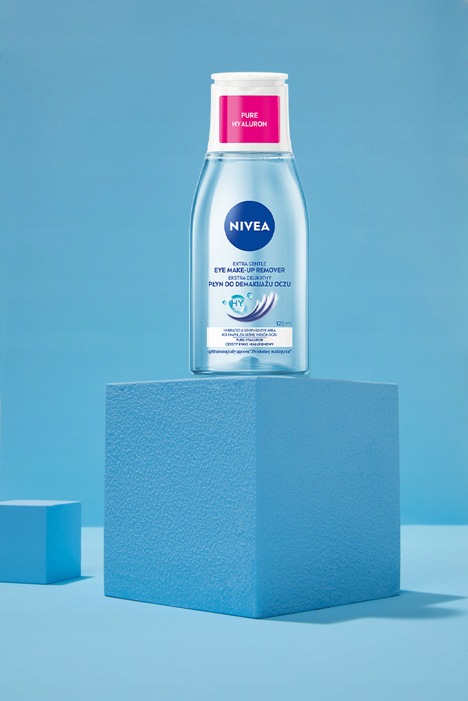 NIVEA Płyn micelarny do demakijażu oczu z kwasem hialuronowym 125 ml