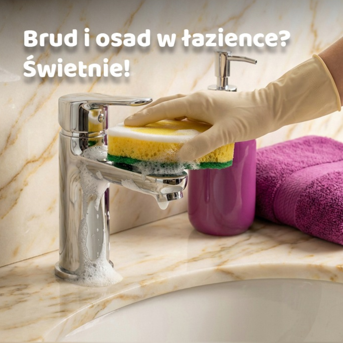 Vileda Punch Elastyczny zmywak Cytryna 1 szt.