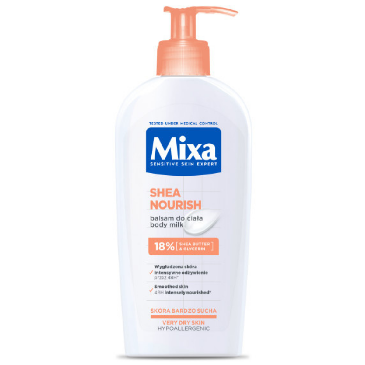 Mixa Shea Nourish Krem do ciała i rąk