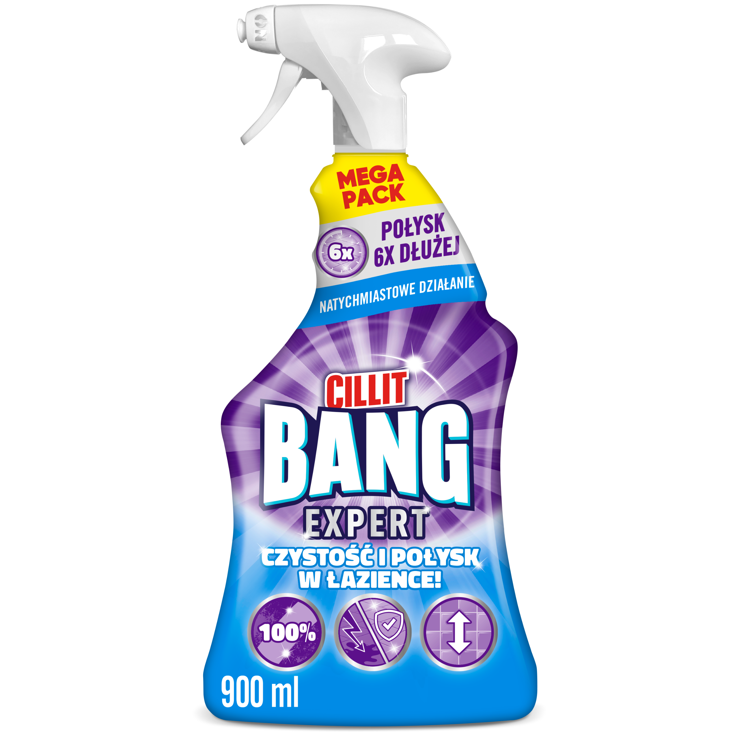 009664 Cillit Bang Czyst i Dezynf 900ml MIX x4