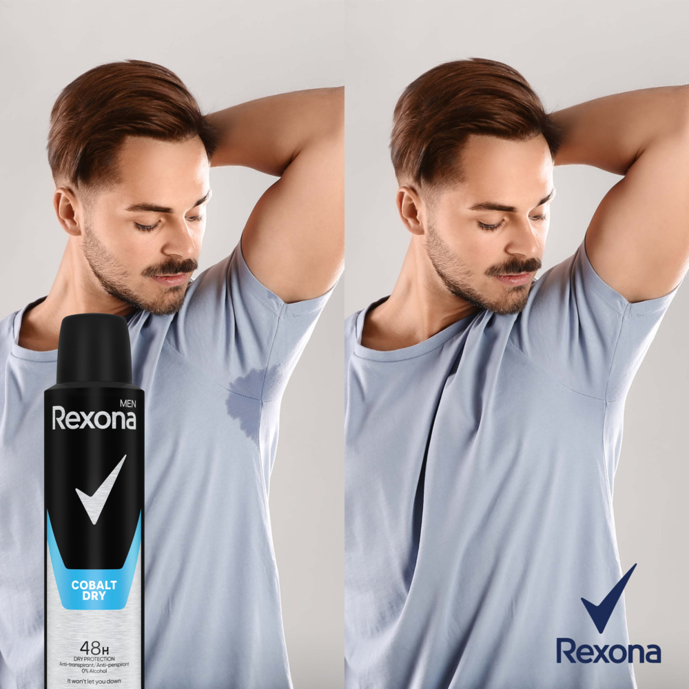Rexona Men Cobalt Dry antyperspirant w aerozolu 150 ml