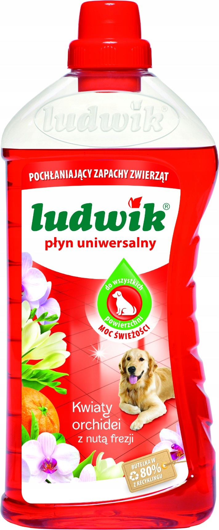Ludwik płyn uniwersalny neutralizujący zapachy zwierząt domowych 1 l