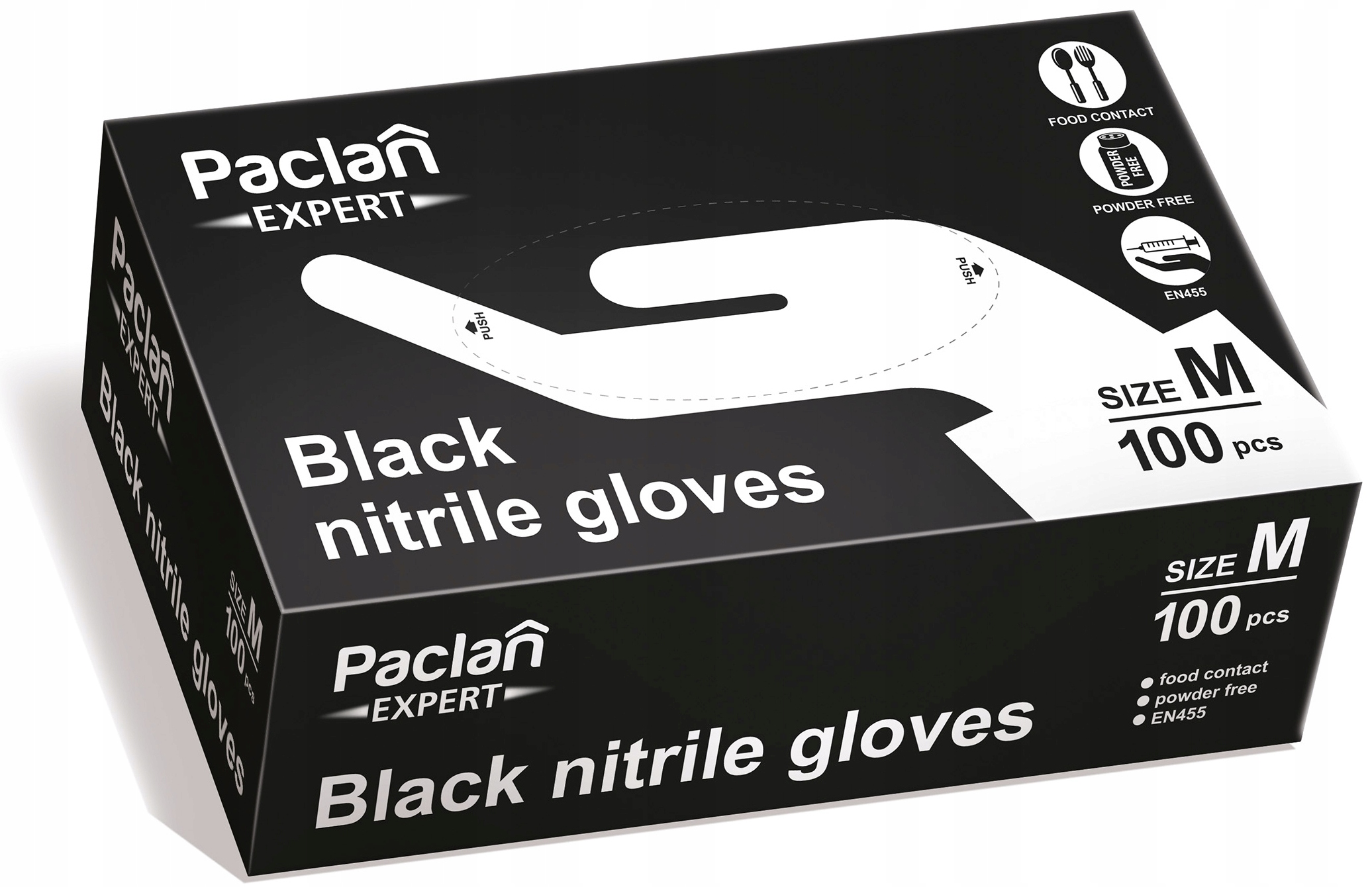 Paclan Expert Rękawice r.M 100  x2