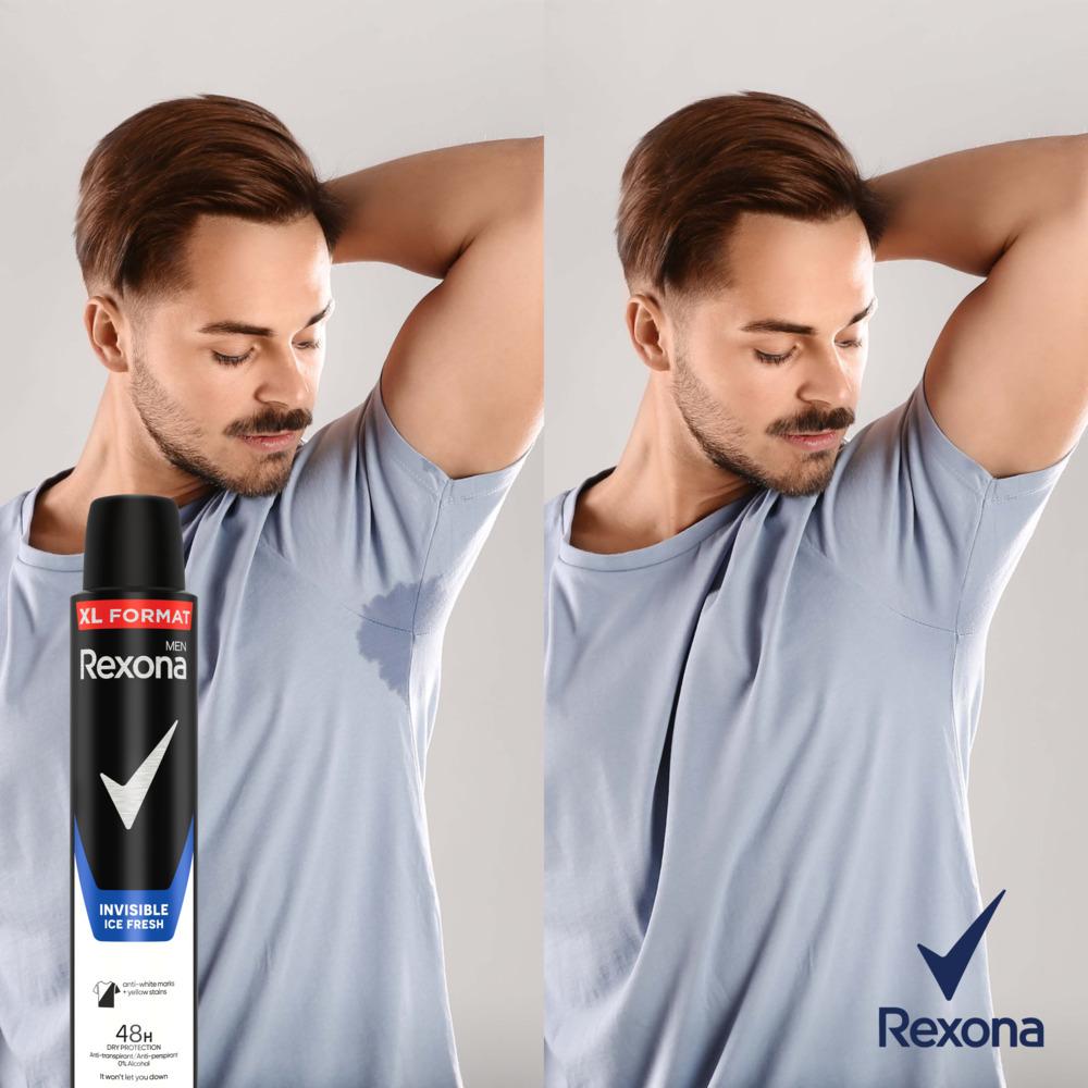 Rexona Men Motion Sense Invisible Ice Fresh antyperspirant spray 200 ml
