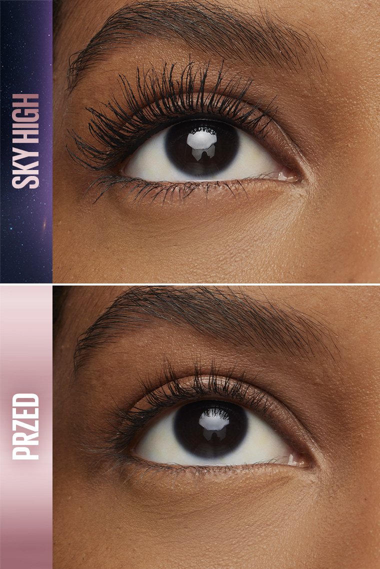 Maybelline Lash Sensational Sky High Brązowy Tusz + Baza Do Rzęs