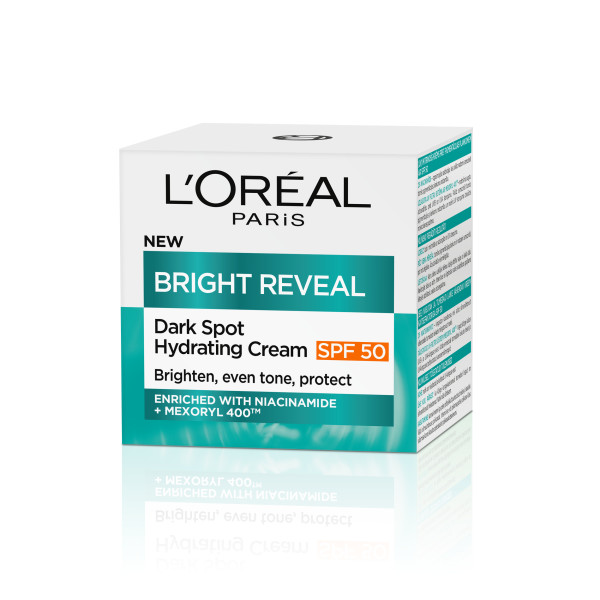 L’Oreal Bright Reveal Nawilżający Krem Redukujący Przebarwienia SPF50 50 ml