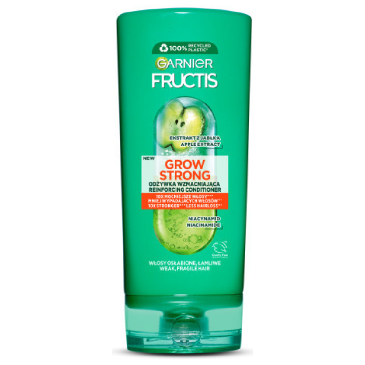 Garnier Fructis Grow Strong Zestaw Szampon + Odżywka + Krem 10w1 do Włosów