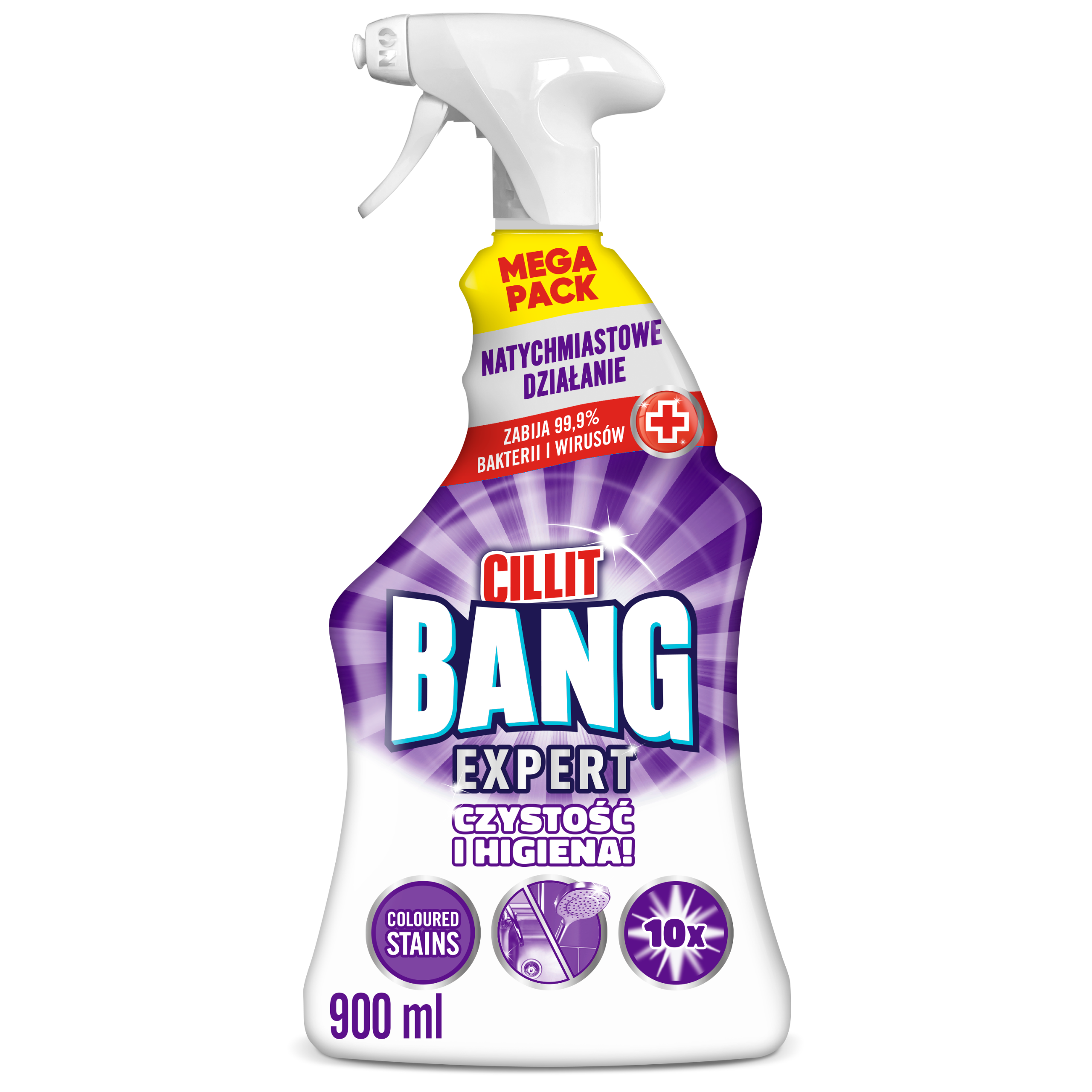009664 Cillit Bang Czyst i Dezynf 900ml MIX x4