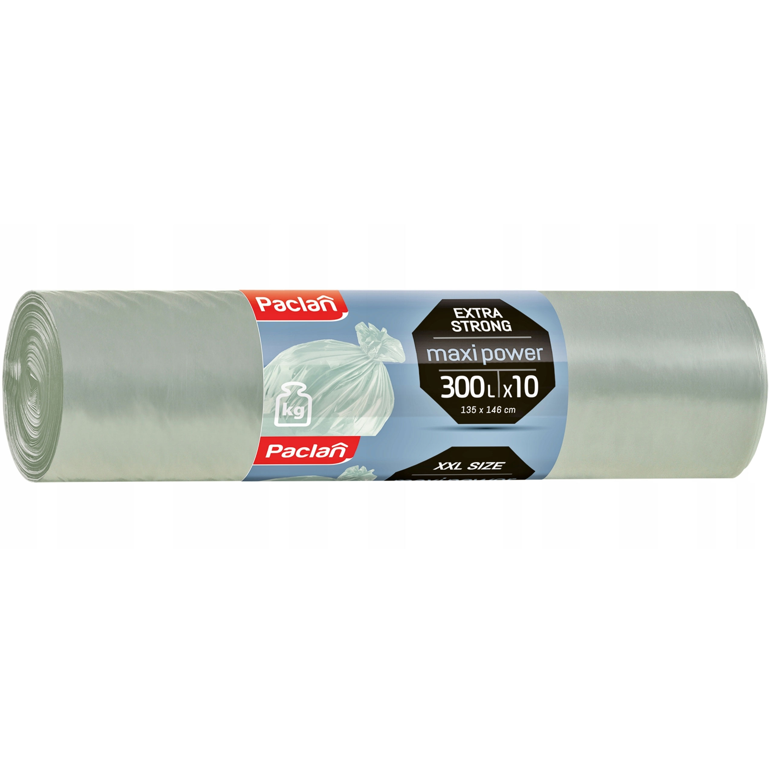 139251 Paclan worki Maxi Power transparent 300l 10 szt. 70 my 139251