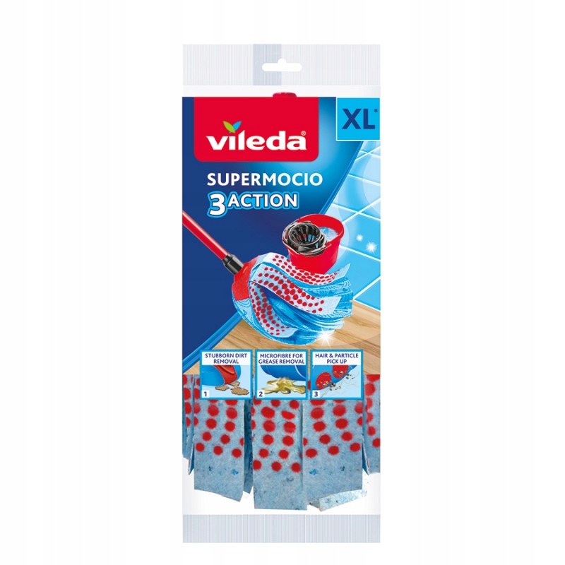 072213 Vileda Wkład Super Mocio 3Action [x2] [zestaw]