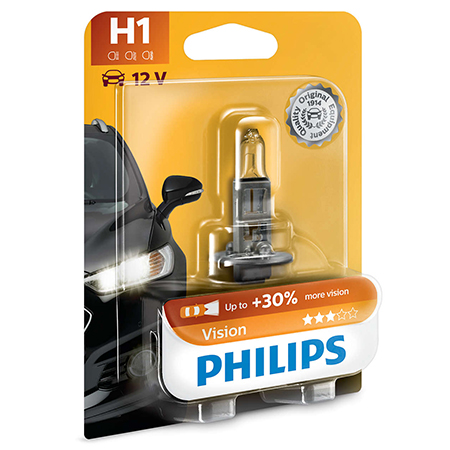 Philips Vision żarówka samochodowa H1 12 V 55 W