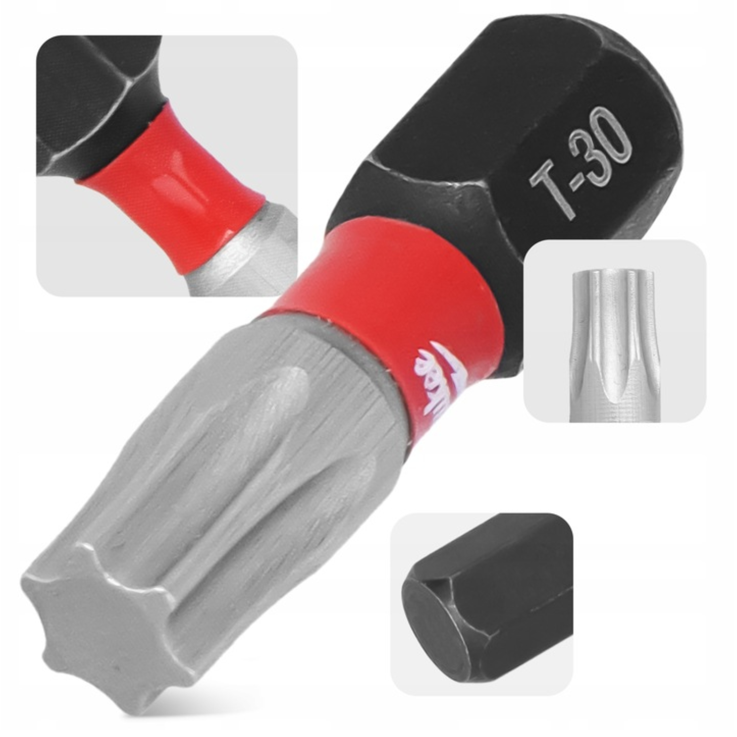 Milwaukee SHOCKWAVE IMPACT DUTY bity udarowe TX30 25 mm 25 szt.