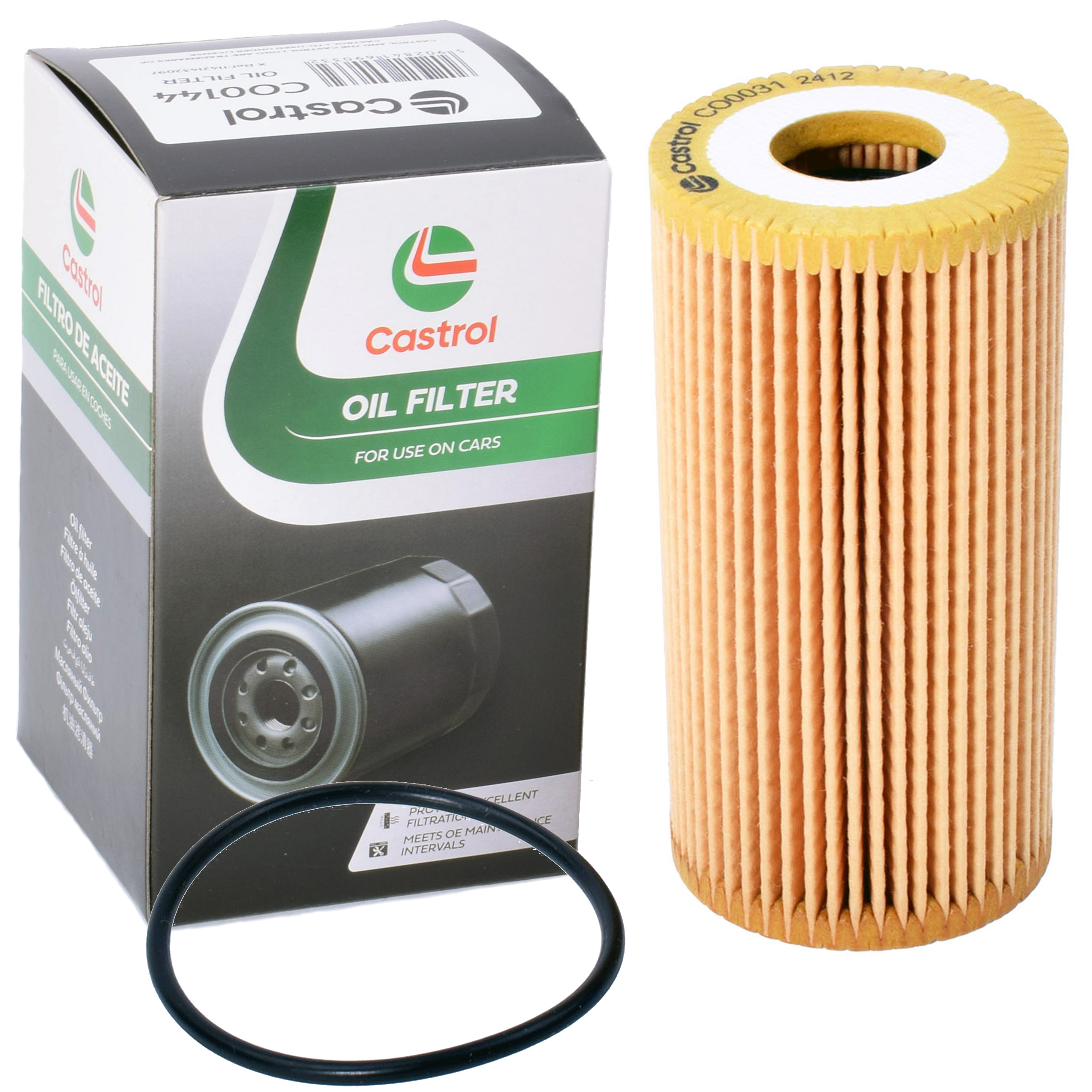 Castrol Filters Filtr Oleju CO0031 + Zawieszka Zapachowa gratis